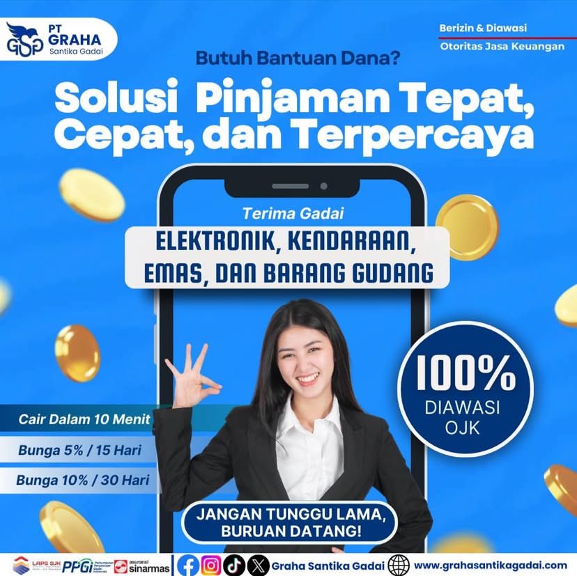 Ilustrasi berita PT Graha Santika Gadai